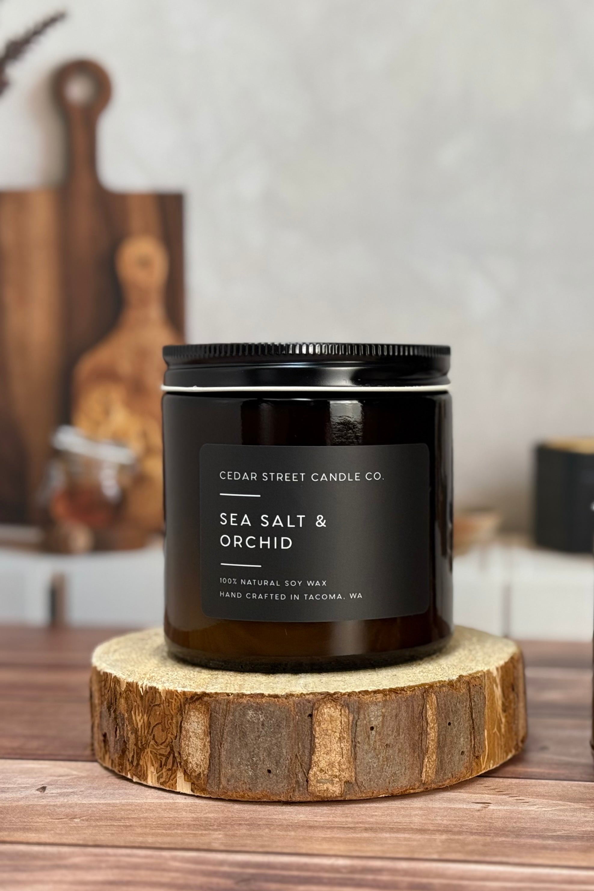 siip Candle&holder　キャンドル Sea Salt & Orchid – Cedar Street Candle Co.